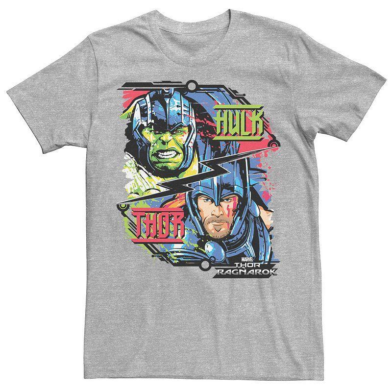 Mens Marvel Thor Ragnarok Hulk Champ vs God of Thunder Tee Product Image