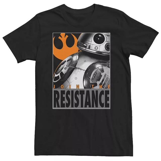 Big & Tall Star Was BB Resistance Poster Tee, Mens Product Image