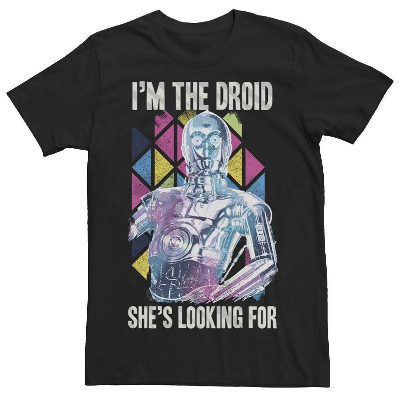 Mens Star Wars Droid Shes Looking For Valentine Graphic Tee Product Image