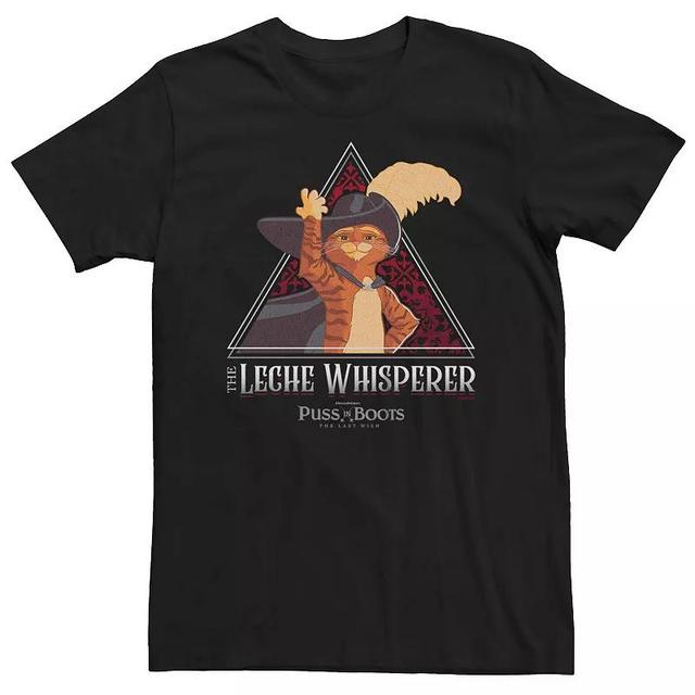 Big & Tall Puss In Boots Leche Whisperer Tee, Mens Product Image