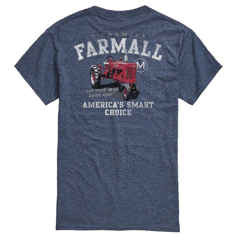 Mens Case IH Farmall Tee Med Blue Product Image