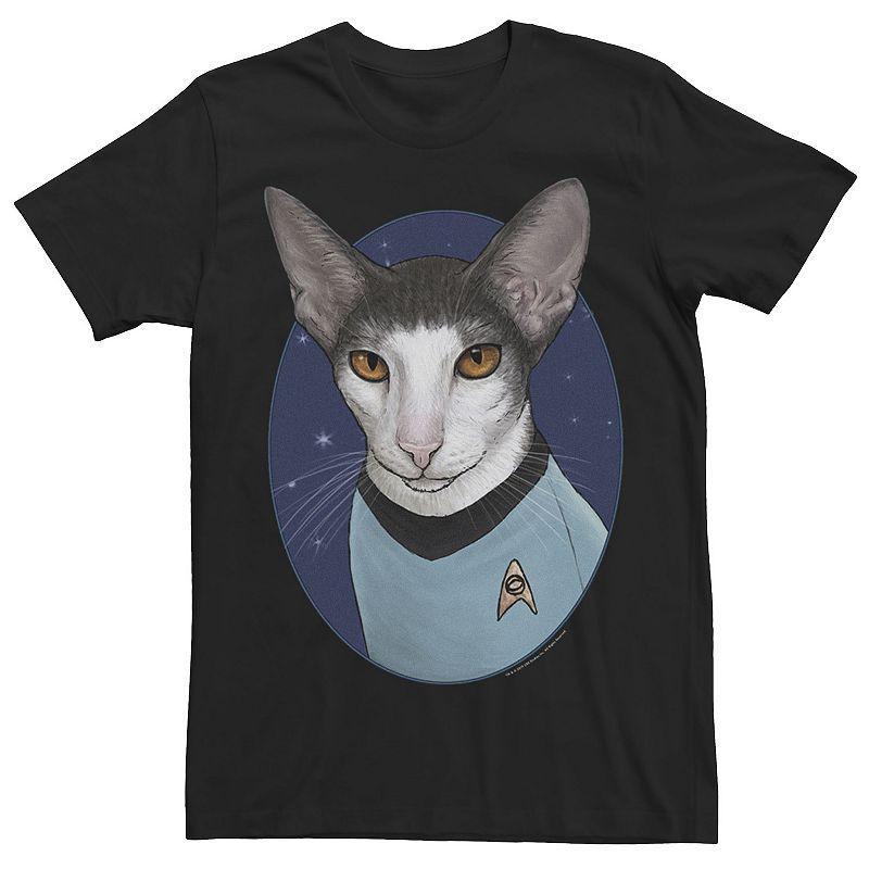 Mens Star Trek Spock Cat Formation Tee, Mens Product Image