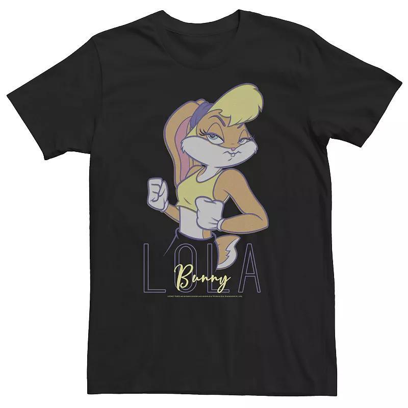 Big & Tall Looney Tunes Lola Bunny Portrait Tee, Mens Product Image