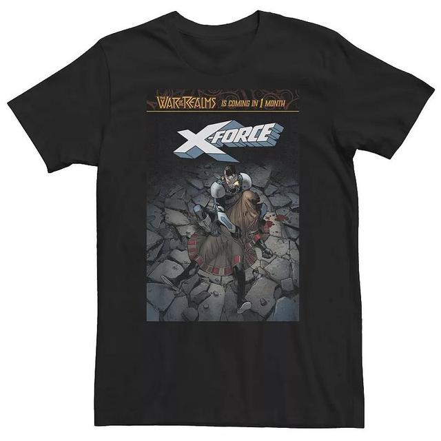 Big & Tall Marvel Comixology Rebuilding Of X-Force Comic Book Cover Tee, Mens Product Image