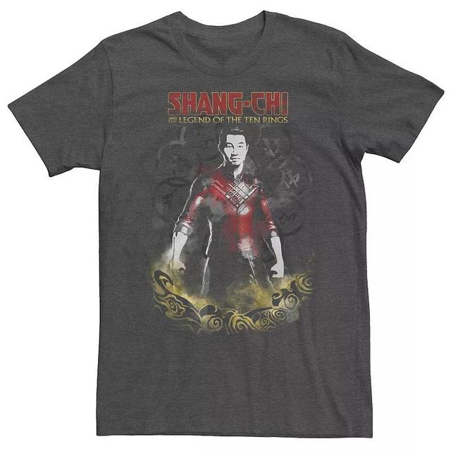 Big & Tall Marvel Shang-Chi Faded Poster Tee, Mens Grey Heather Product Image