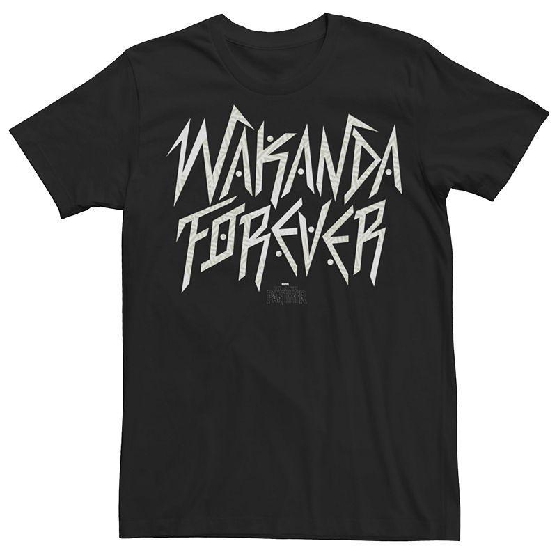 Mens Panther Movie Wakanda Simple Forever Tee Product Image