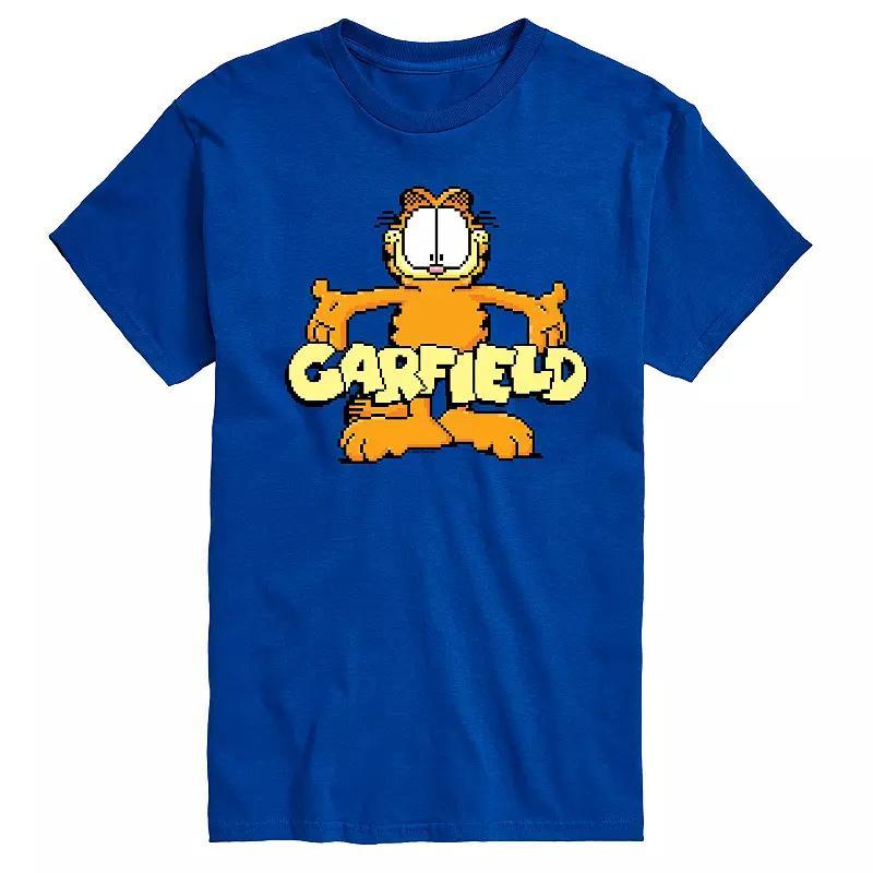 Mens Garfield Standing Logo Graphic Tee Product Image