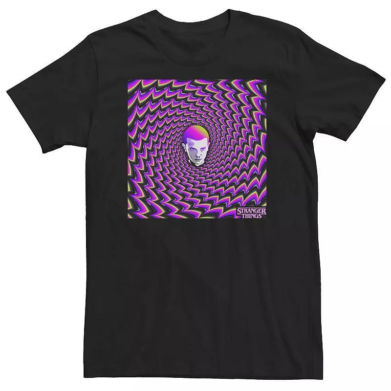 Big & Tall Netflix Stranger Things Hypnotic Eleven Tee, Mens Product Image