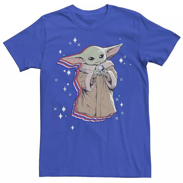 Mens Star Wars: The Mandalorian Grogu In Stars Tee Product Image