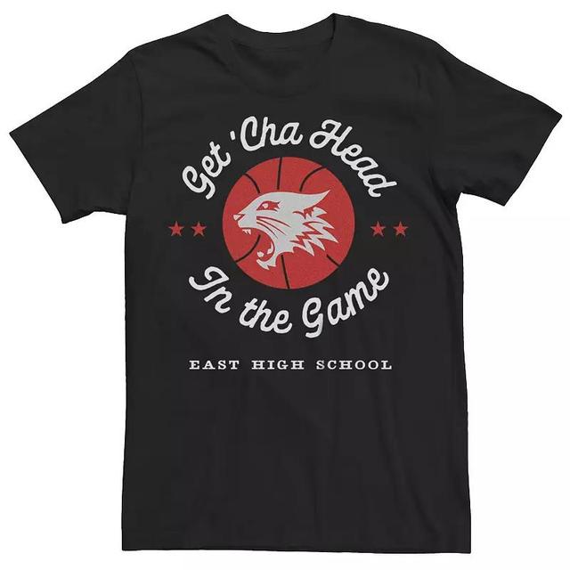 Disneys High School Musical Mens Wildcats Basketball Logo Graphic Tee Product Image