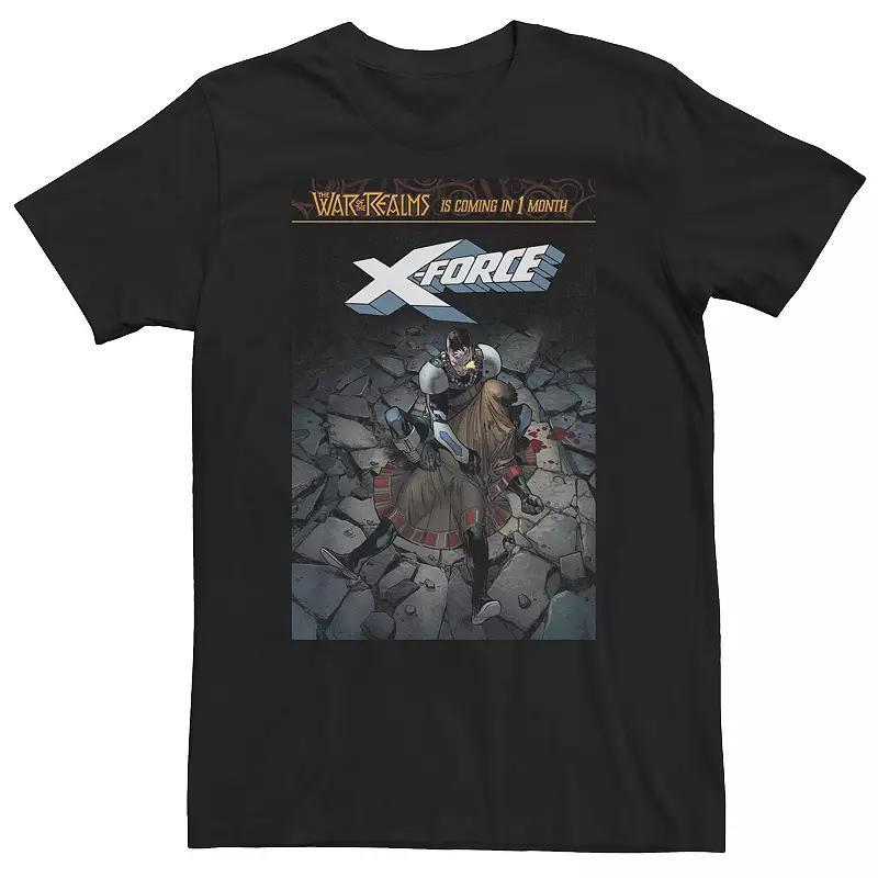 Big & Tall Marvel Comixology Rebuilding Of X-Force Comic Book Cover Tee, Mens Product Image