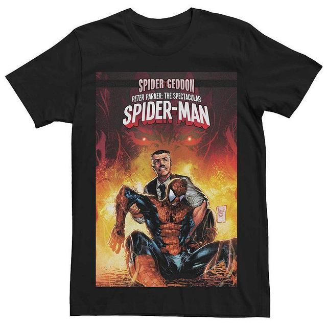 Mens Marvels Spectacular Spider-Man #312 Comic Cover Tee Product Image