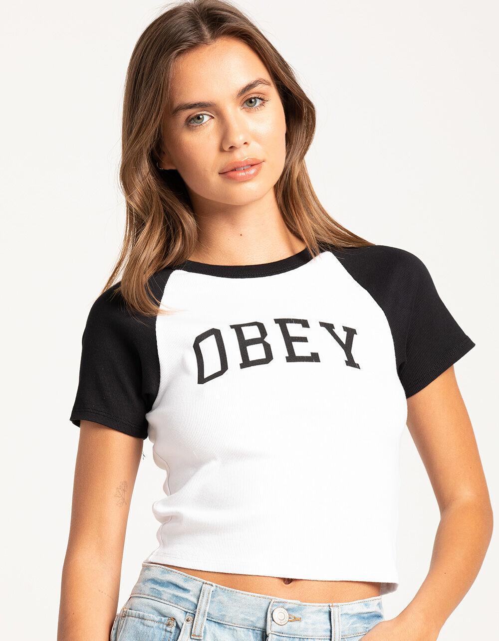 OBEY Stevie Womens Raglan Tee Product Image