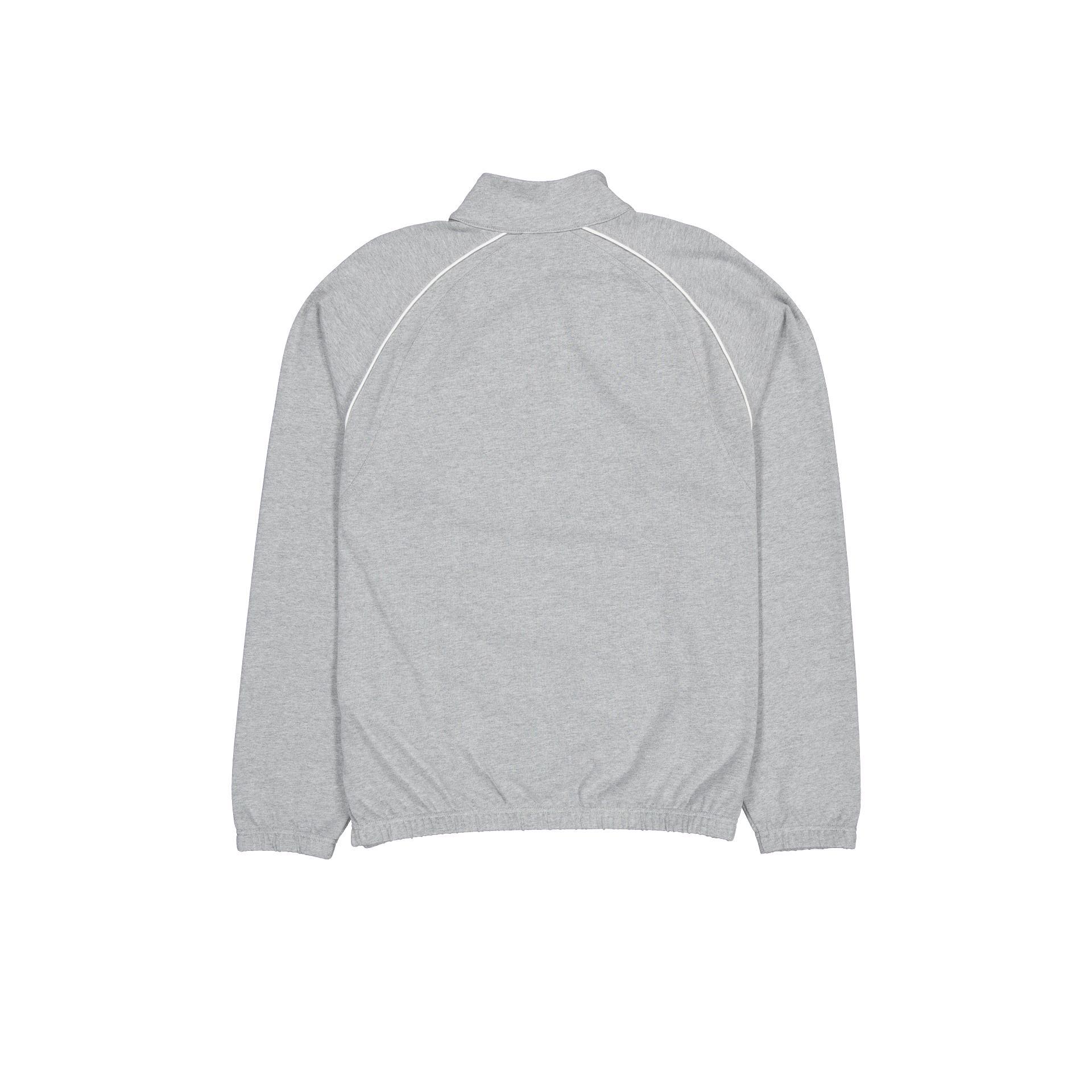 Brand New Era Shoreline Heather Gray Half-Zip Pullover Male Product Image