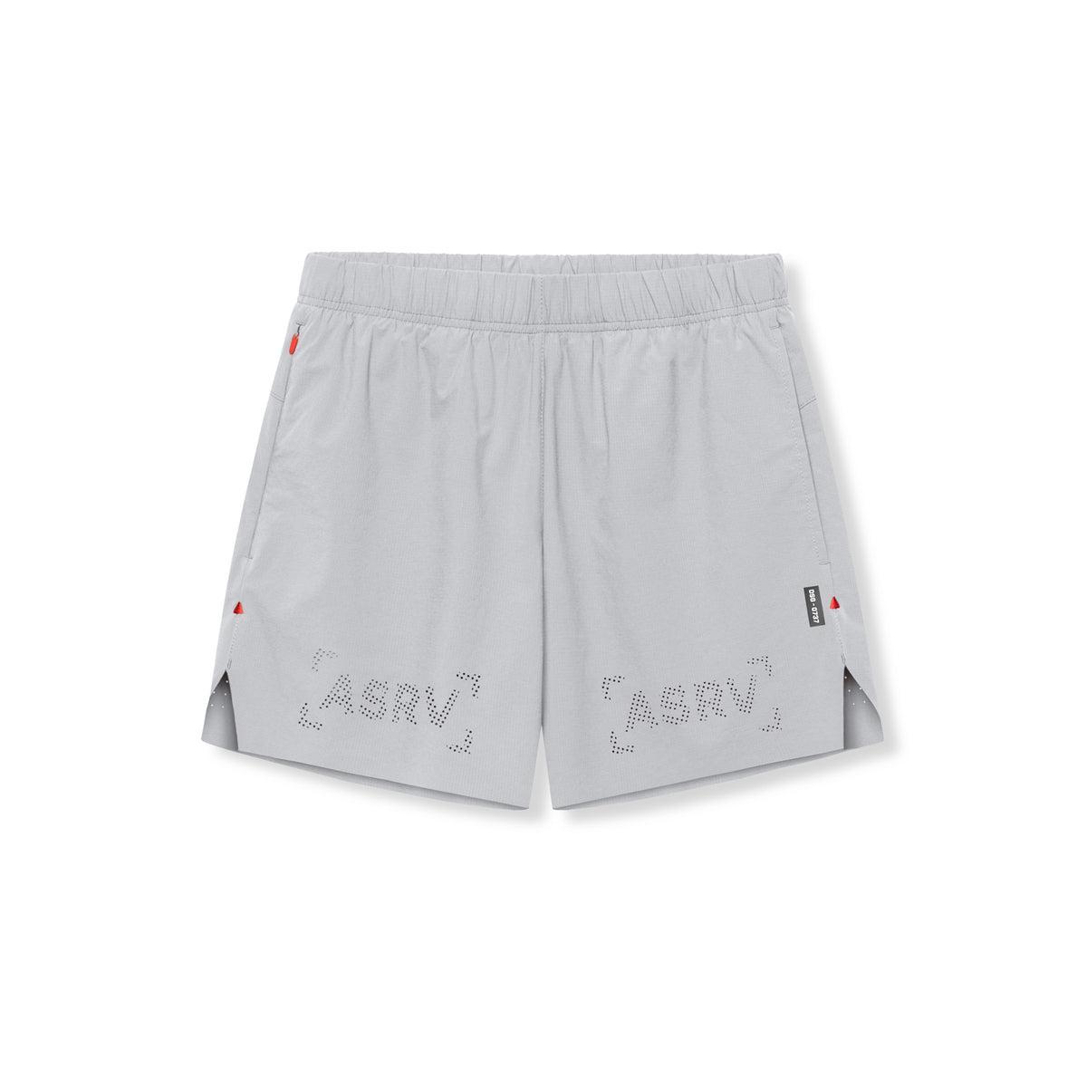 0737. Ripstop 6" Perforated Short - Slate Grey Product Image