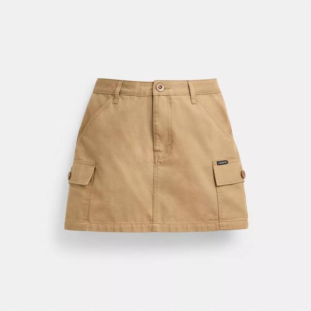 Cargo Skirt In Organic Cotton Product Image