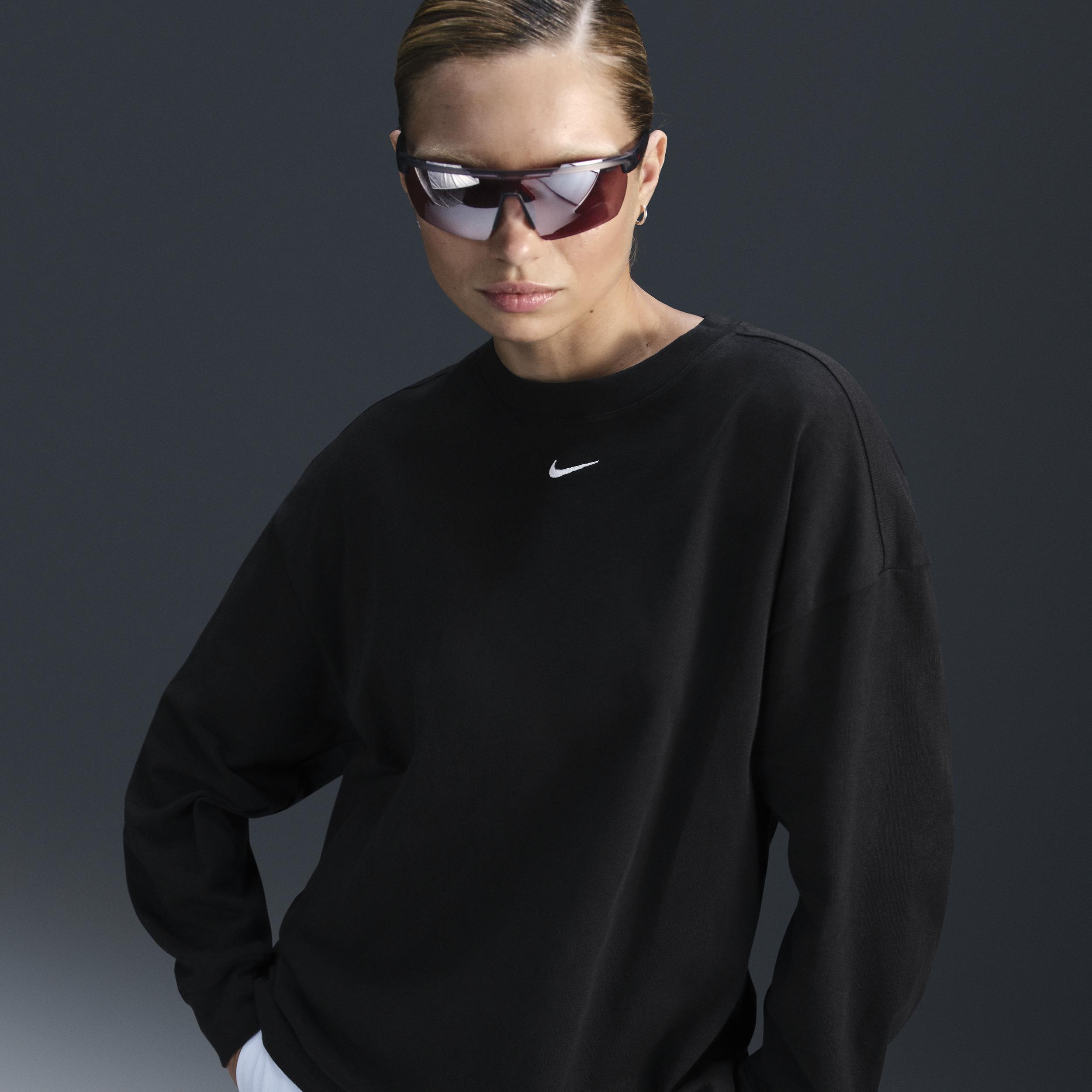 Women's Nike Sportswear Essential Oversized Long-Sleeve T-Shirt Product Image