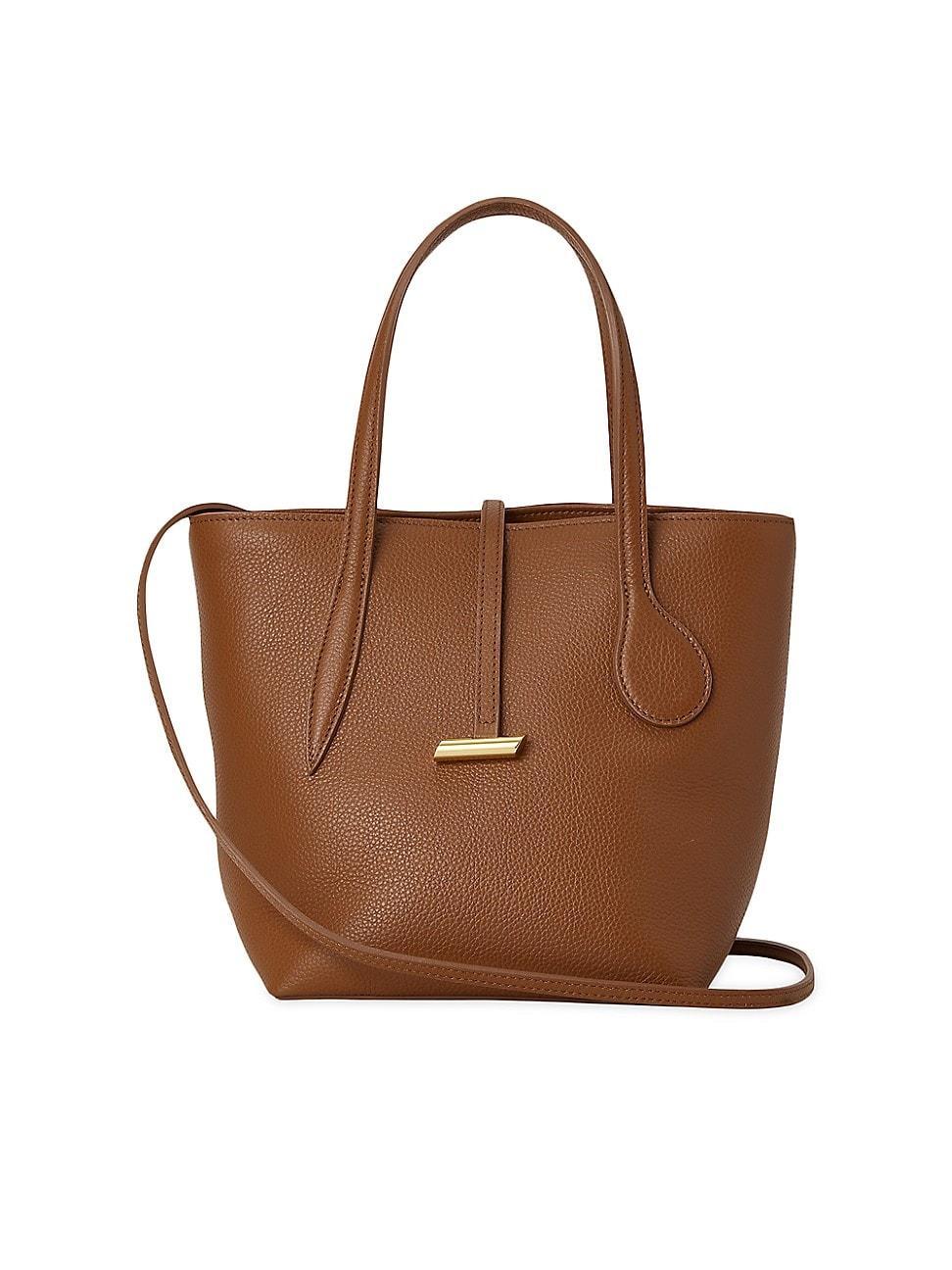 Womens Sprout Mini Leather Tote Bag Product Image