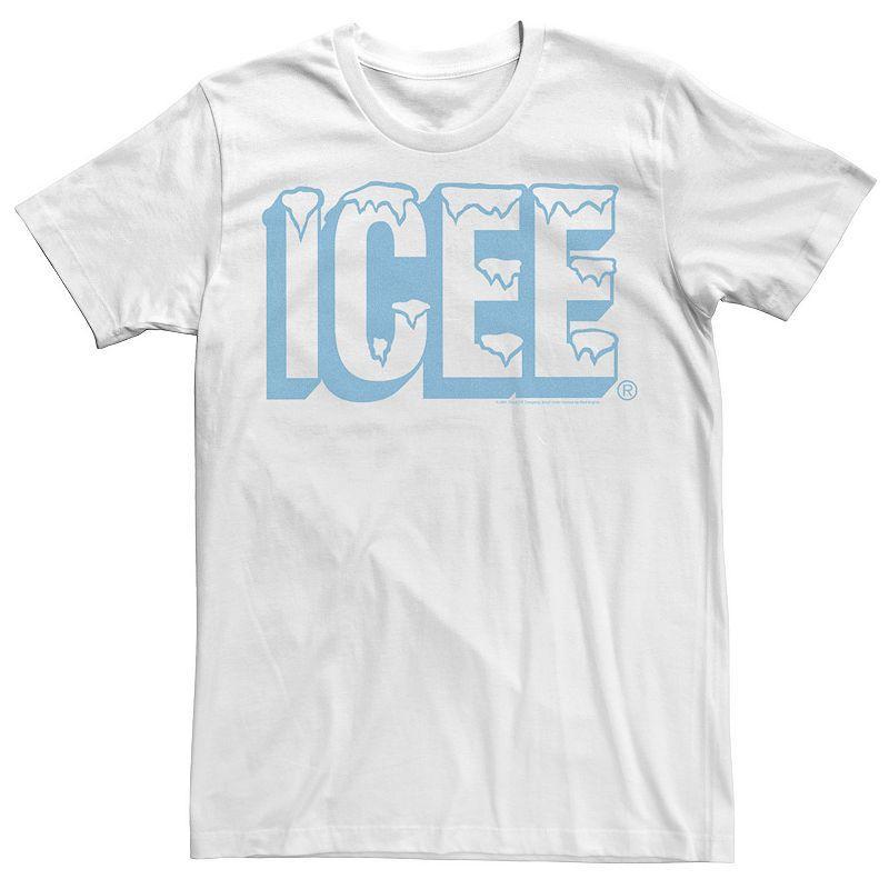 Mens Icee Snowcapped Light Blue Logo Tee Product Image