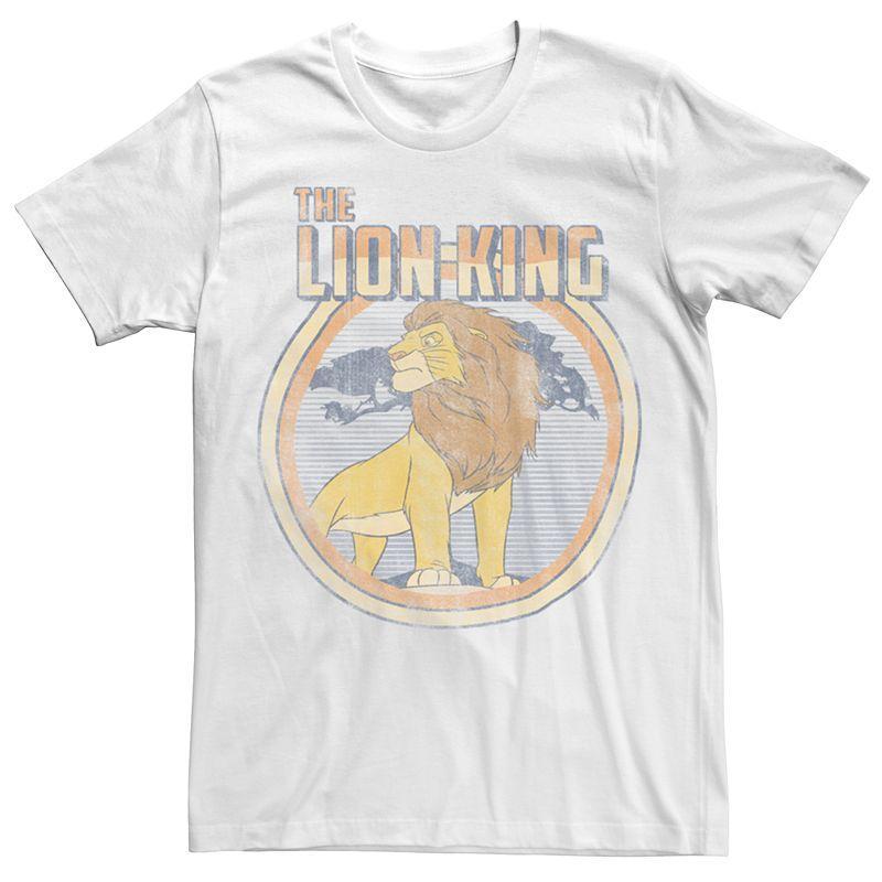 Mens Disneys The Lion King Simba The New King Circle Logo Tee Product Image