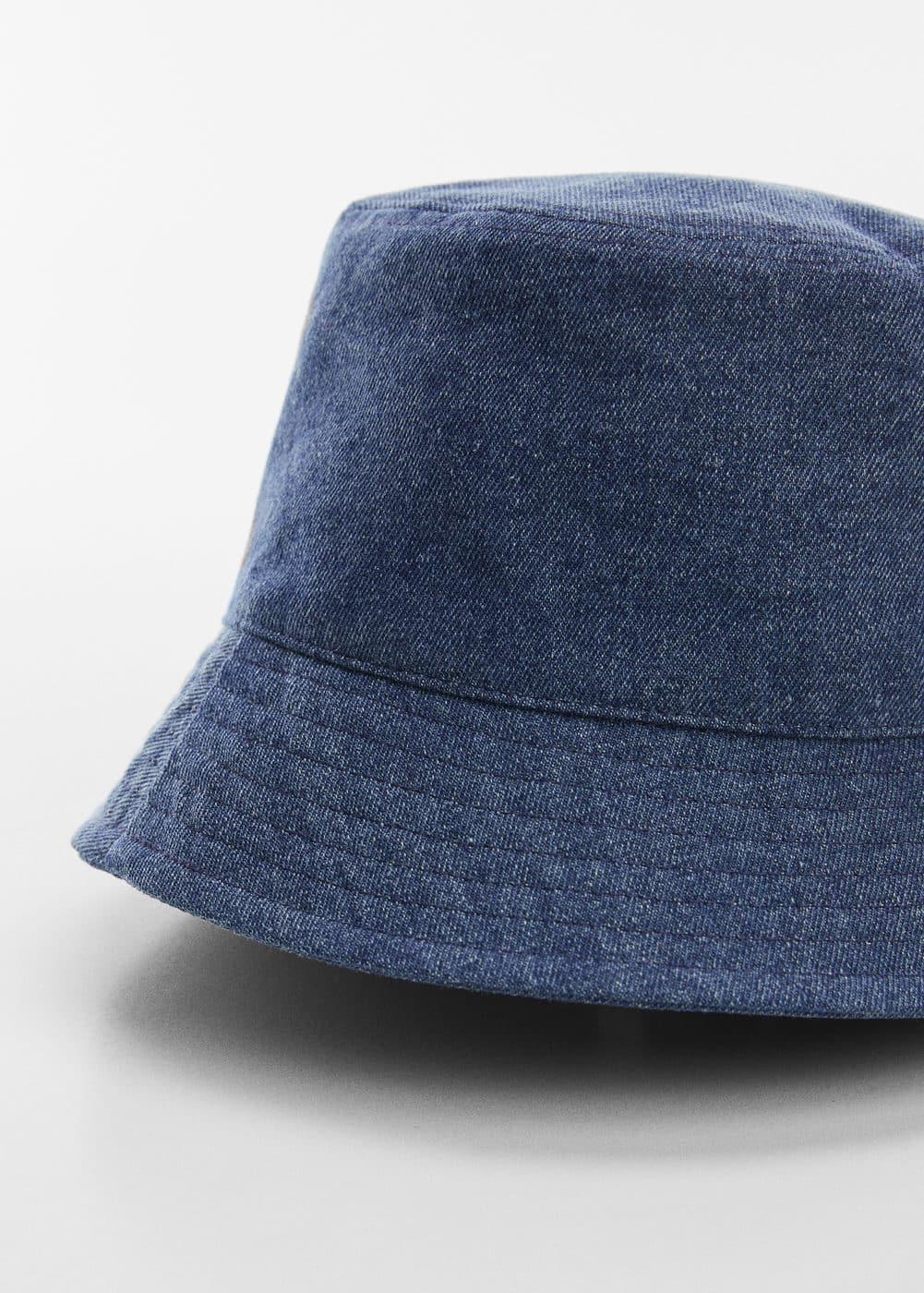 MANGO - Denim bucket hat - One size - Women Product Image