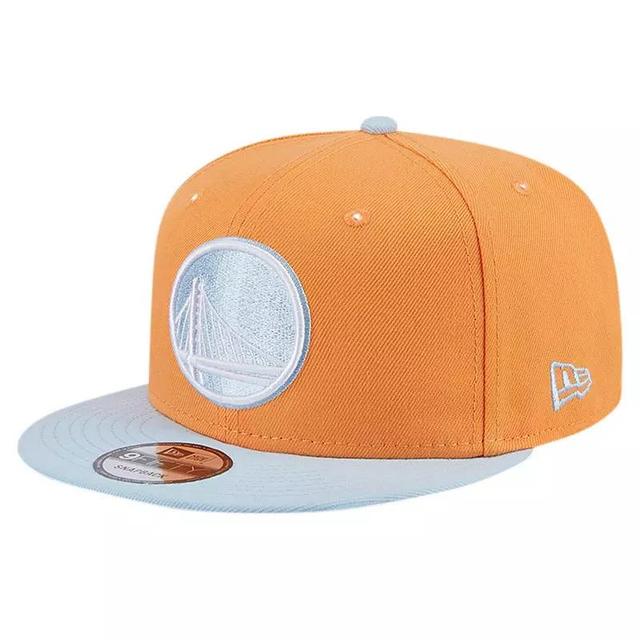 Mens New Era /Light Blue Golden State Warriors 2-Tone Color Pack 9FIFTY Snapback Hat Product Image