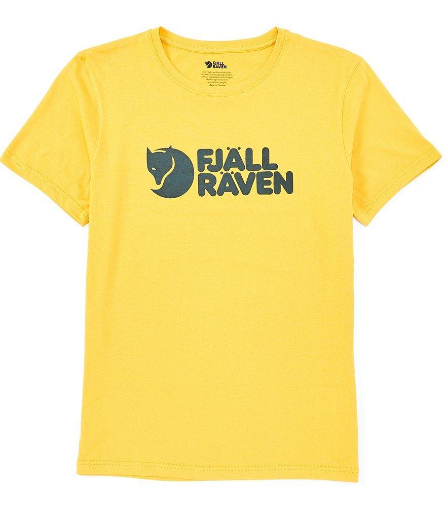 Fjallraven Logo Recycled Organic Cotton Short Sleeve T-Shirt Product Image