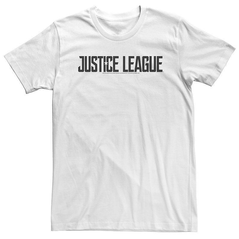 Big & Tall DC Comics Justice League Simple Logo Tee, Mens Product Image