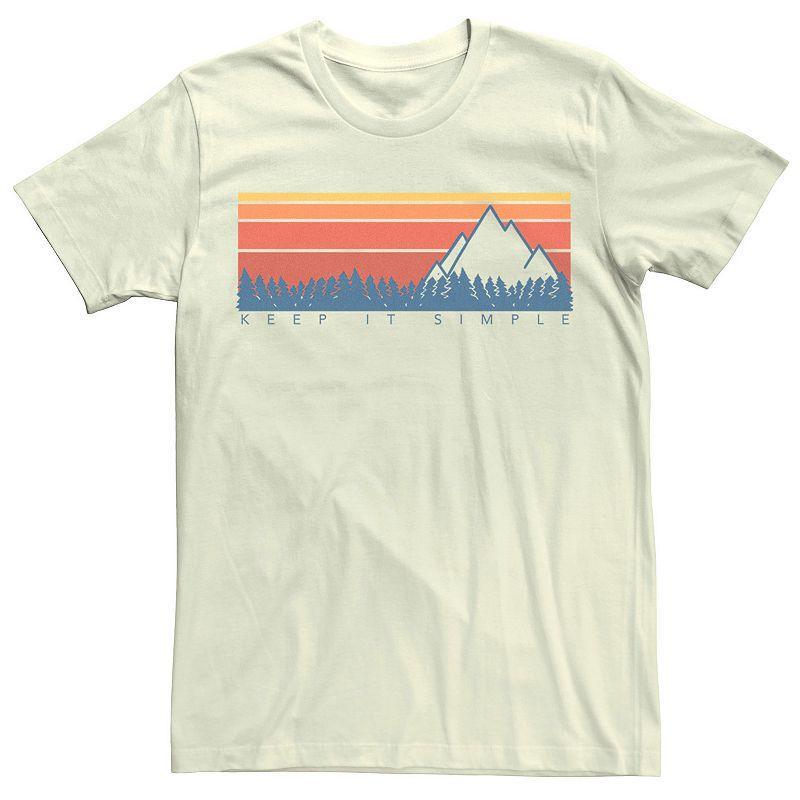 Mens Keep It Simple Gradiant Mountain Range Tee Product Image