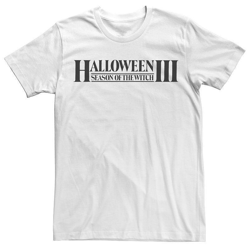 Mens Halloween 3 Simple Title Logo Tee Product Image