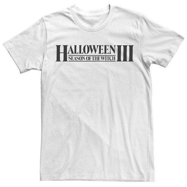 Mens Halloween 3 Simple Title Logo Tee Product Image