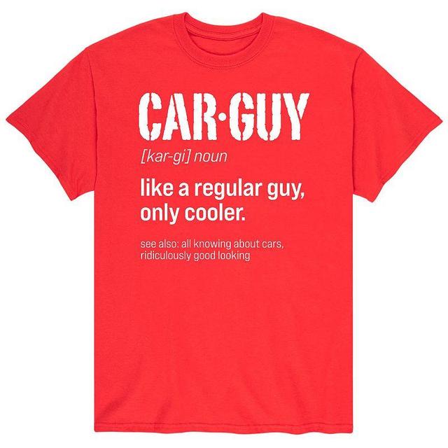 Mens Car Guy Definition Tee Product Image