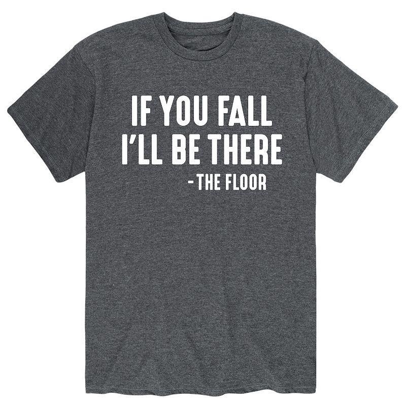 Mens If You Fall Tee Heather Grey Product Image