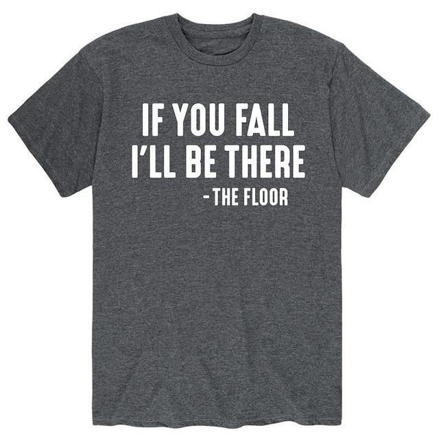 Mens If You Fall Tee Grey Product Image