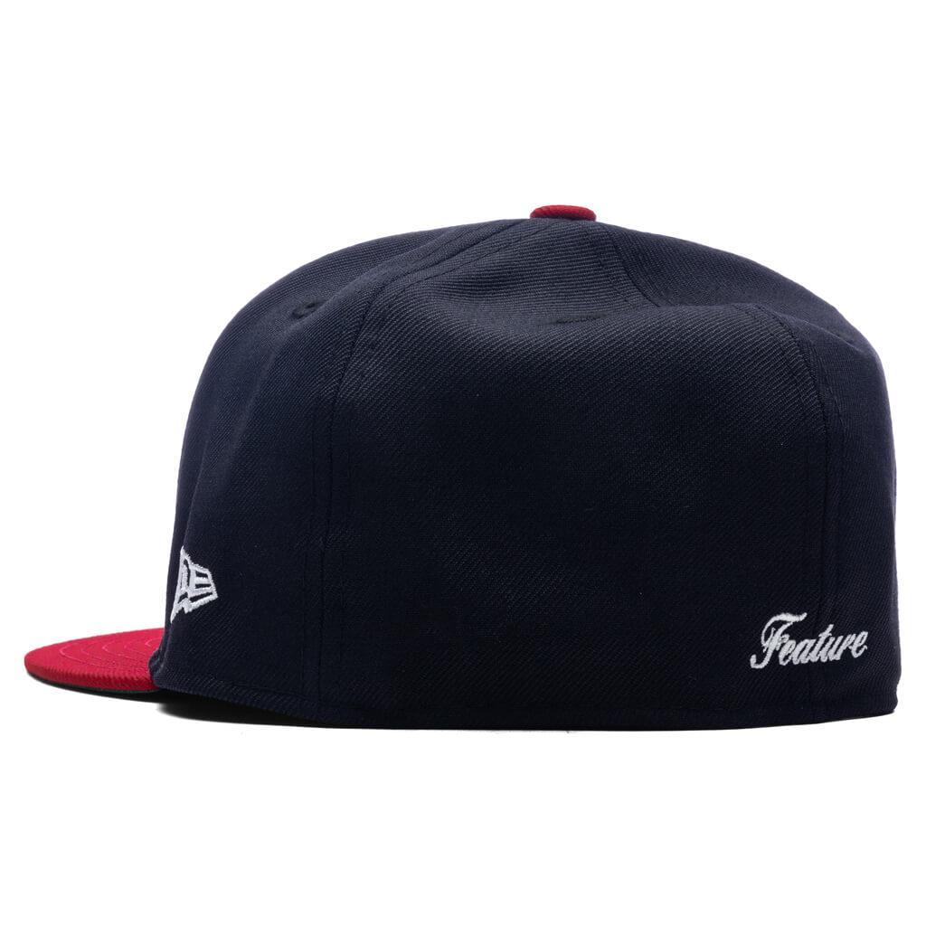 Feature x New Era 59FIFTY Fitted Wool - Navy/Red Male Product Image