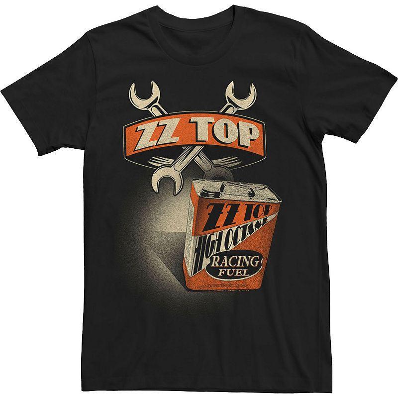 Big & Tall ZZ Top Oil Can Text Tee, Mens Product Image