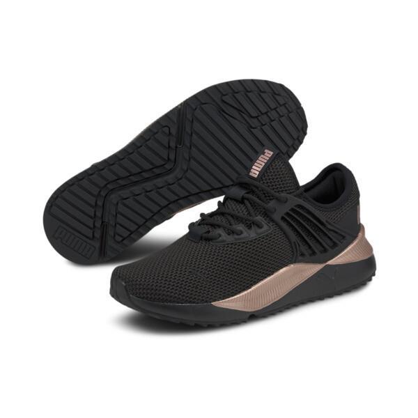 PUMA Pacer Future Lux Women's Sneakers in Black/Rose Gold Product Image