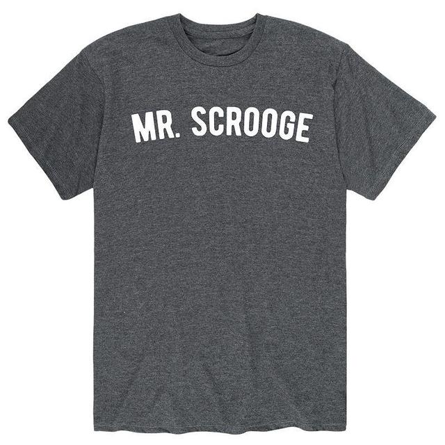 Mens Mr. Scrooge Tee Heather Grey Product Image