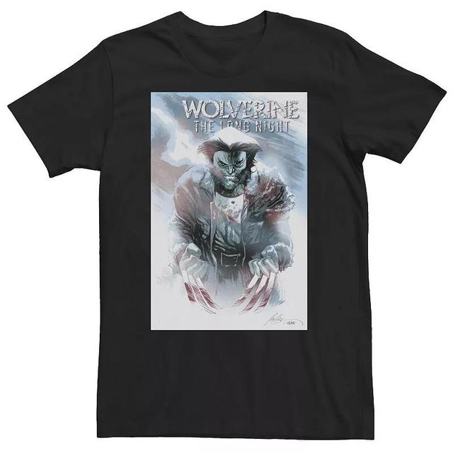 Big & Tall Marvel Comixology Wolverine Long Night Issue #2 Comic Cover Tee, Mens Product Image