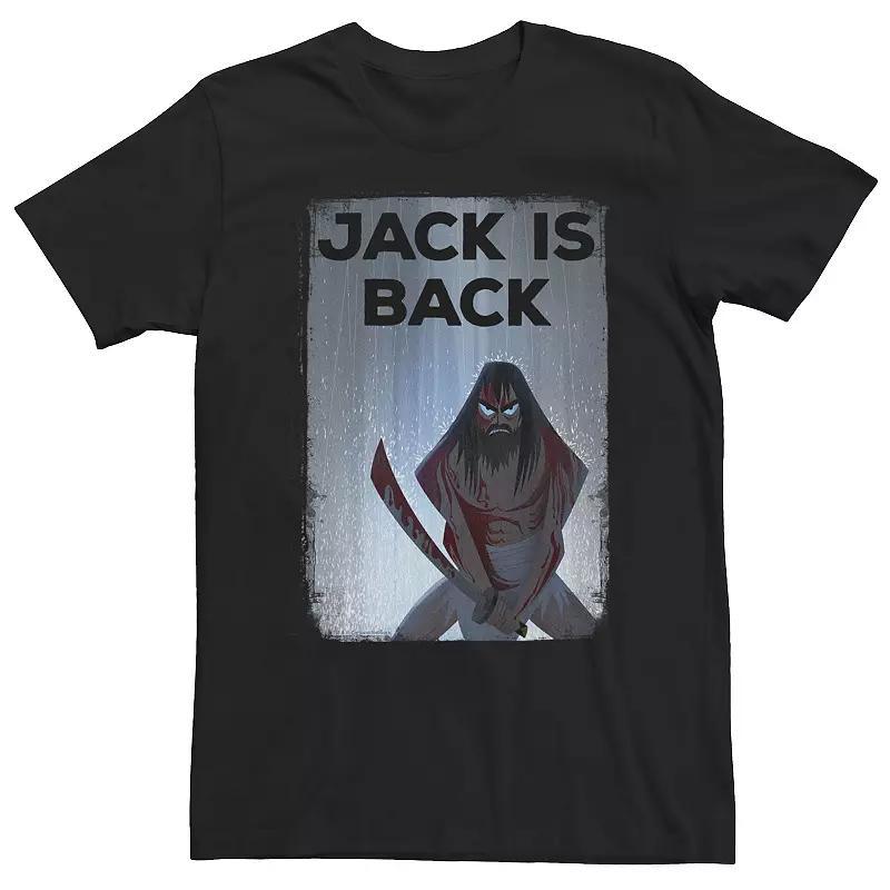 Big & Tall Cartoon Network Samurai Jack The Jack Is Back Rainwaters Tee, Mens Product Image