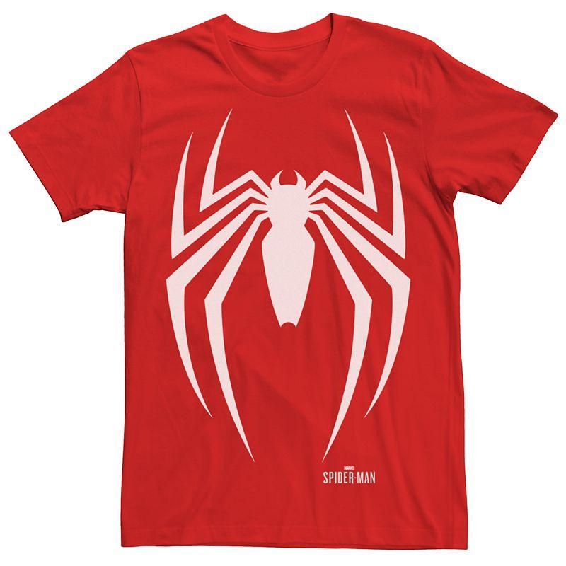 Mens Marvel Spider-Man Short Sleeve Graphic Tee Product Image