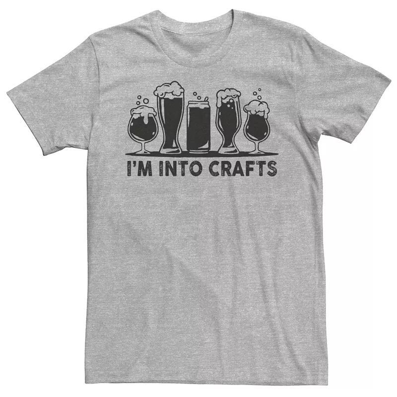 Mens Im Into Crafts Beer Tee Athletic Grey Product Image