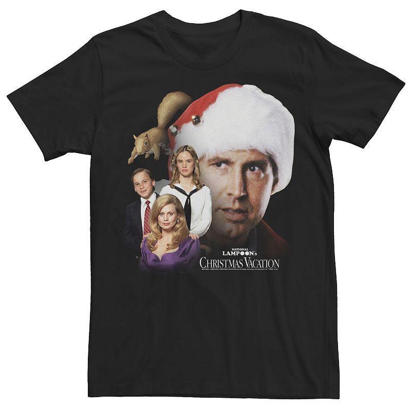 Big & Tall National Lampoons Christmas Vacation Family Portrait Tee, Mens Product Image