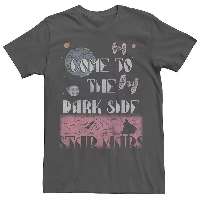 Mens Star Wars Come To The Dark Side Tee Grey Product Image