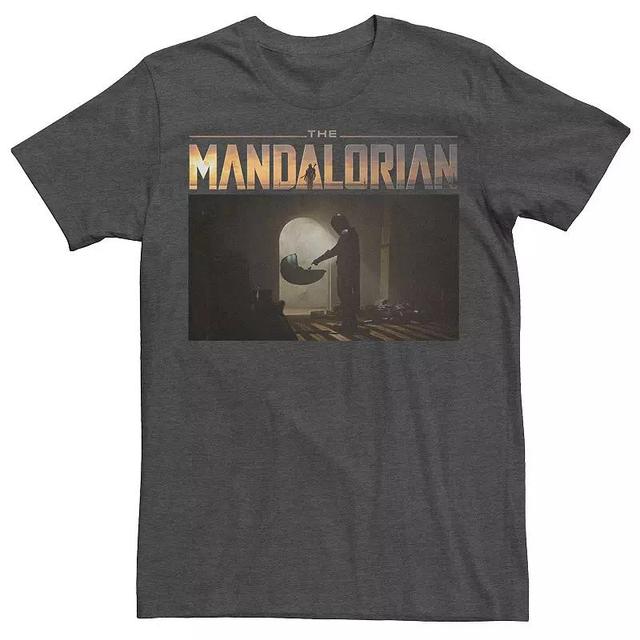 Mens Star Wars The Mandalorian The First Meeting Poster Tee Product Image