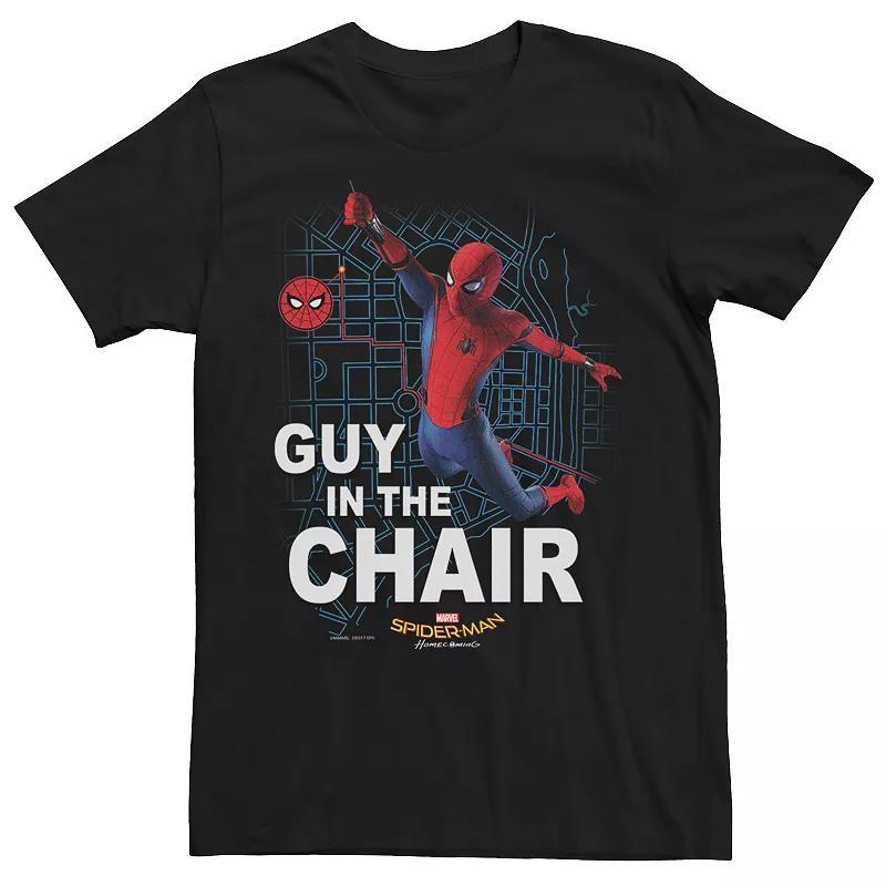 Mens Marvel Spider-Man Graphic Tee Blue Product Image