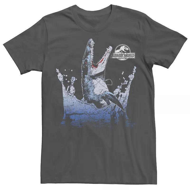 Mens Jurassic World Aquatic Dinosaur Splash Graphic Tee Product Image