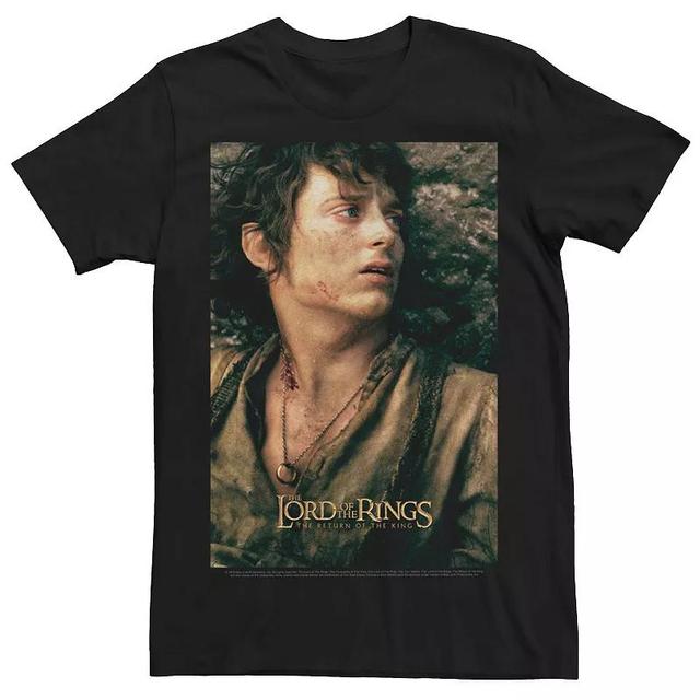 Mens Lord Of The Rings Frodo Poster Photo Real Tee Product Image