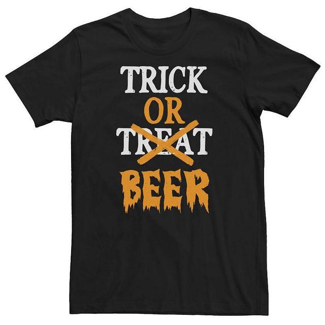 Mens Trick Or Beer Halloween Tee Product Image