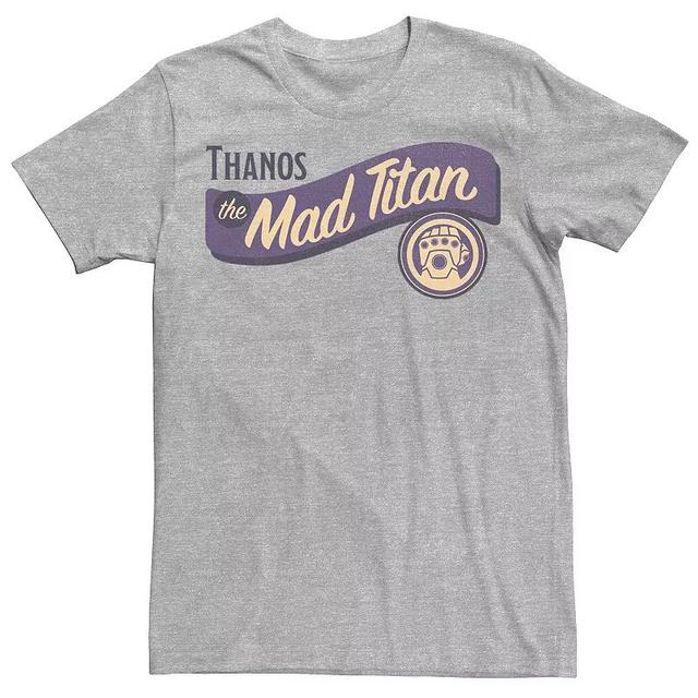 Mens Marvel Avengers Thanos The Mad Titan Typographic Tee Product Image